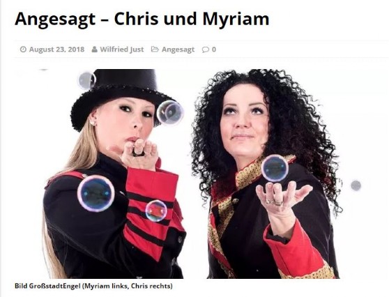 Presseartikel über die GroßstadtEngel